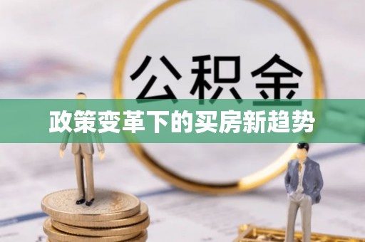 九龙坡政策变革下的买房新趋势