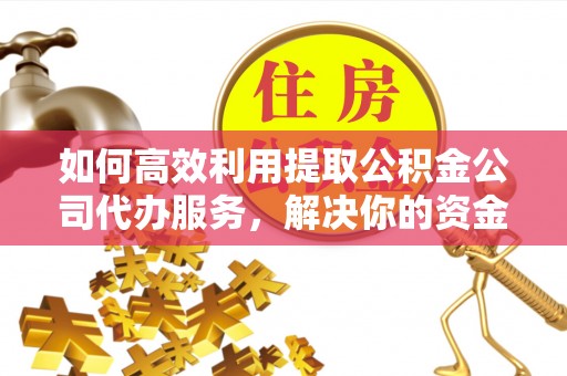 九龙坡如何高效利用提取公积金公司代办服务，解决你的资金难题